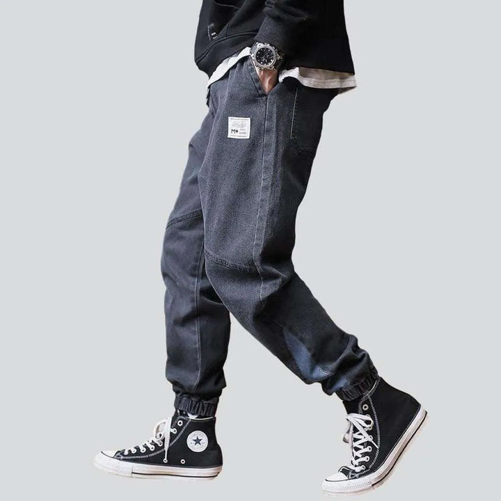Street style men's denim pants