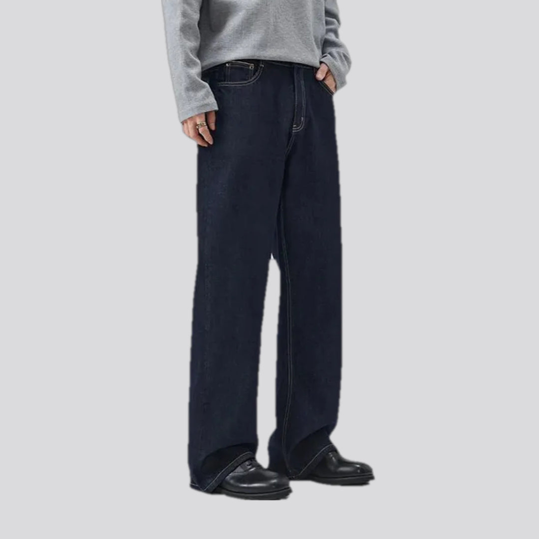 Midweight flare-leg men's jeans