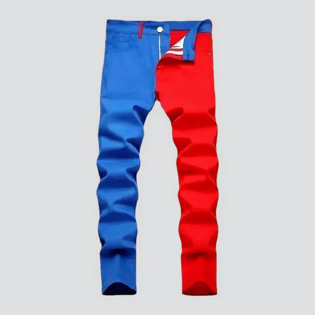 Color men's mid-waist jeans | Jeans4you.shop